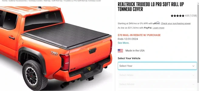 realtruck no price